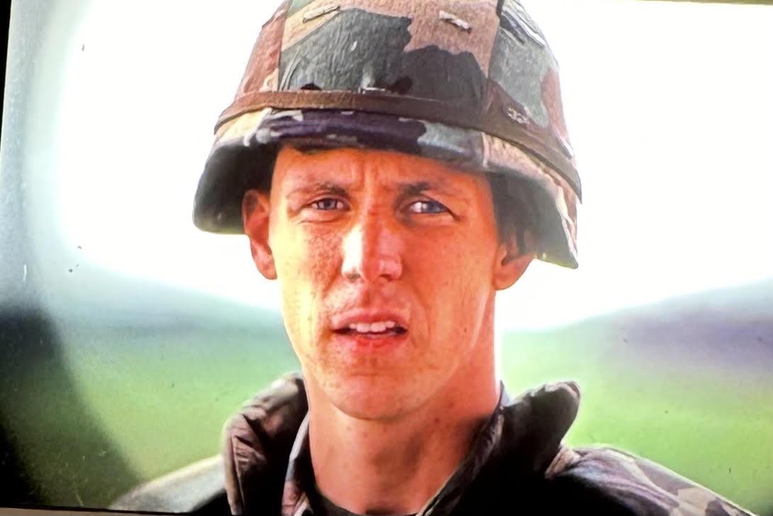 Drew Yurasek during his U.S. Marine Corps service